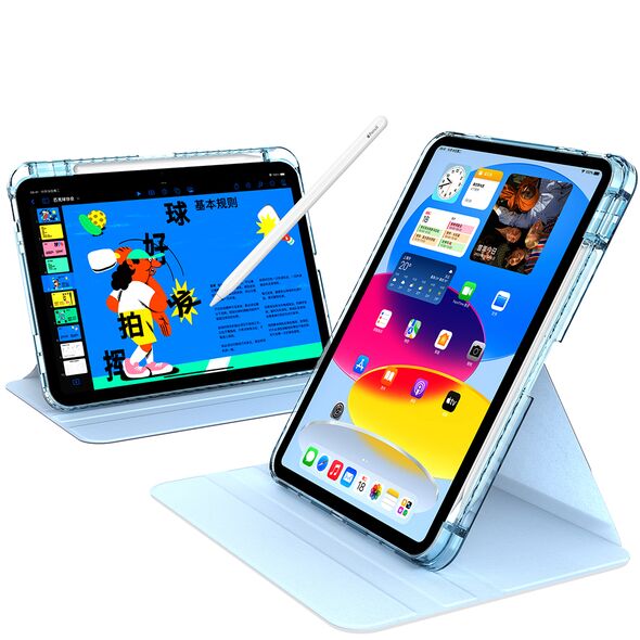 Techsuit Husa pentru iPad 10 (2022) 10.9 - Techsuit Crystal Vision - Bleu 5949419120471 έως 12 άτοκες Δόσεις