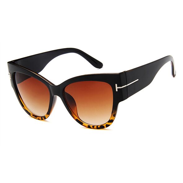 Techsuit Ochelari de Soare pentru Femei - Techsuit Non-Polarized (9778) - Black / Leopard / Brown 5949419148819 έως 12 άτοκες Δόσεις