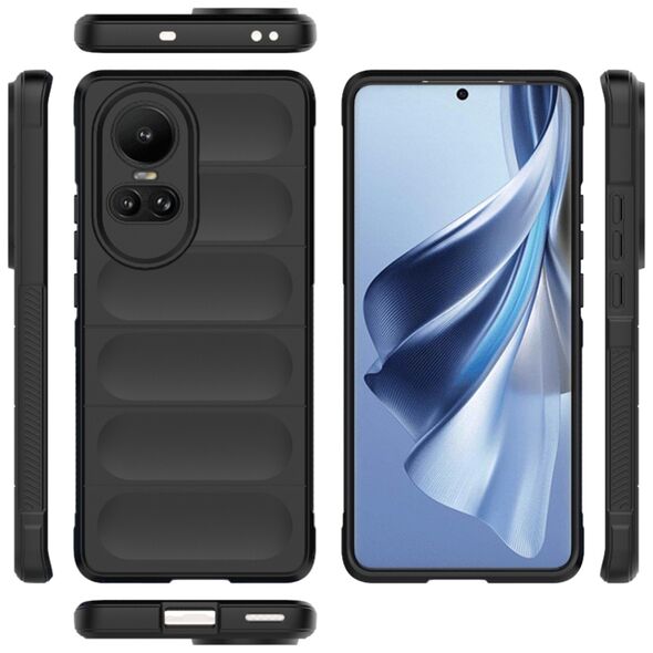 Techsuit Husa pentru Oppo Reno10 / Reno10 Pro - Techsuit Magic Shield - Black 5949419115002 έως 12 άτοκες Δόσεις