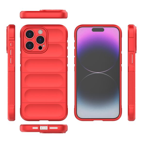 Techsuit Husa pentru iPhone 15 Pro - Techsuit Magic Shield - Red 5949419111264 έως 12 άτοκες Δόσεις