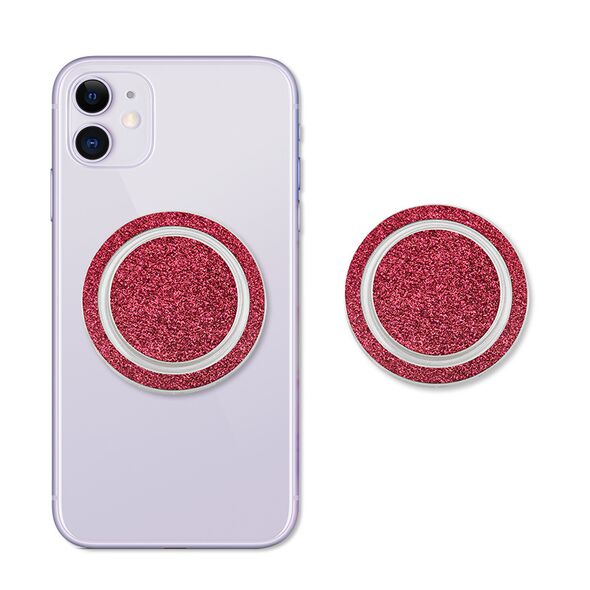 Techsuit Suport Rotund pentru Telefon - Techsuit (MPR1) - Red 5949419150843 έως 12 άτοκες Δόσεις