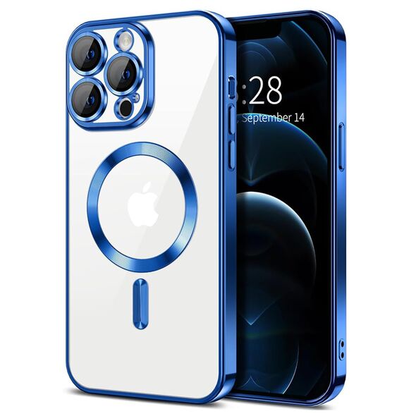 Techsuit Husa pentru iPhone 12 Pro - Techsuit Luxury Crystal MagSafe - Deep Blue 5949419137387 έως 12 άτοκες Δόσεις