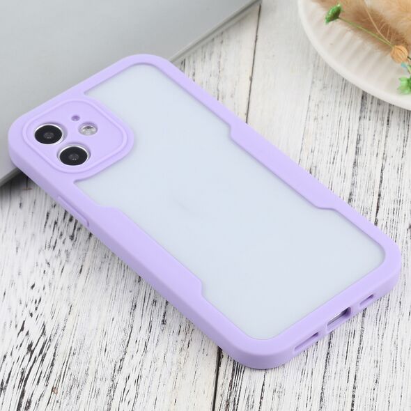 Techsuit Husa pentru iPhone 12 + Folie - Techsuit ColorVerse 360 Series - Purple 5949419152434 έως 12 άτοκες Δόσεις