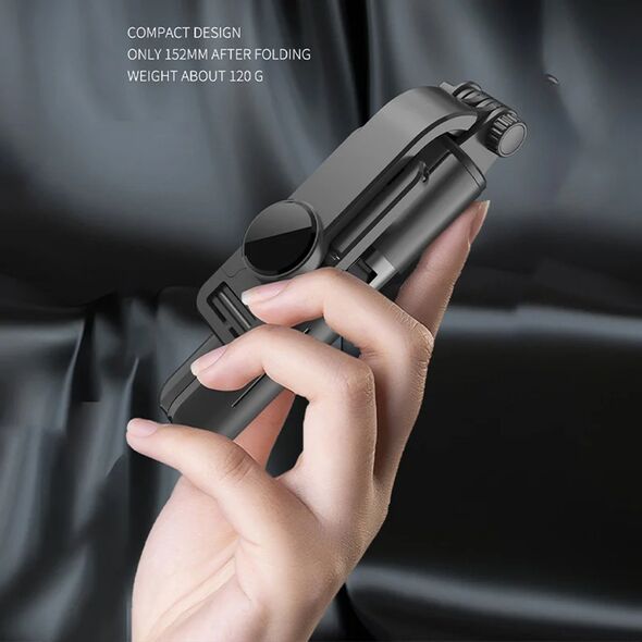 Techsuit Selfie Stick with Tripod and Remote Control, 68cm, Mini - Techsuit (L10) - Black 5949419122550 έως 12 άτοκες Δόσεις