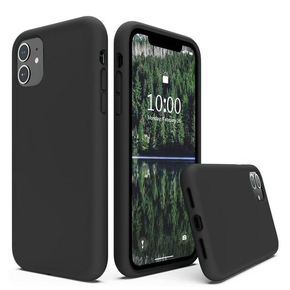 Techsuit Husa pentru Xiaomi 14 Ultra - Techsuit Soft Edge Silicone - Black 5949419090866 έως 12 άτοκες Δόσεις