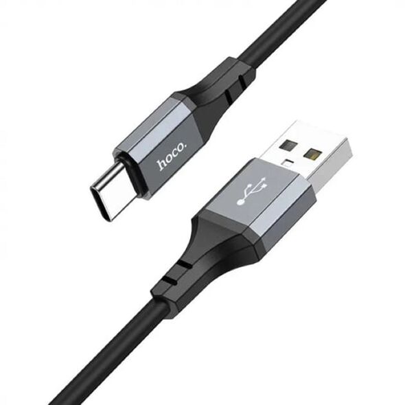 Hoco Cablu de Date USB la Lightning, 3A, 3m - Hoco Honest (X92) - Black 6931474788771 έως 12 άτοκες Δόσεις