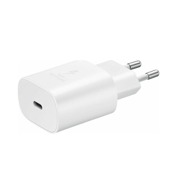 Samsung Travel Adapter USB-C 25W White (EP-TA800NWEGEU) (SAMEP-TA800NWEGEU) έως 12 άτοκες Δόσεις