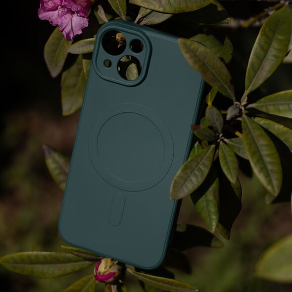 Simple Color Mag case for iPhone 15 6,1&quot; dark green 5907457752887