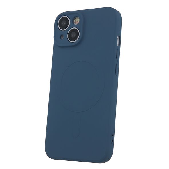 Simple Color Mag case for iPhone 14 6,1&quot; navy blue 5907457753143