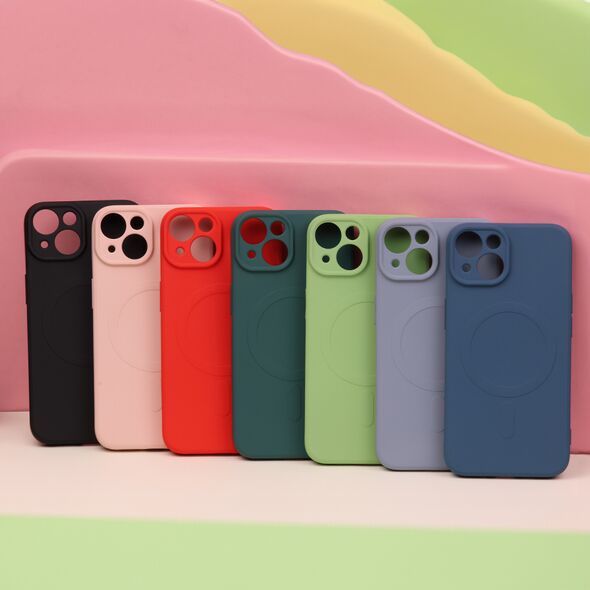 Simple Color Mag case for iPhone 15 6,1&quot; navy blue 5907457753181