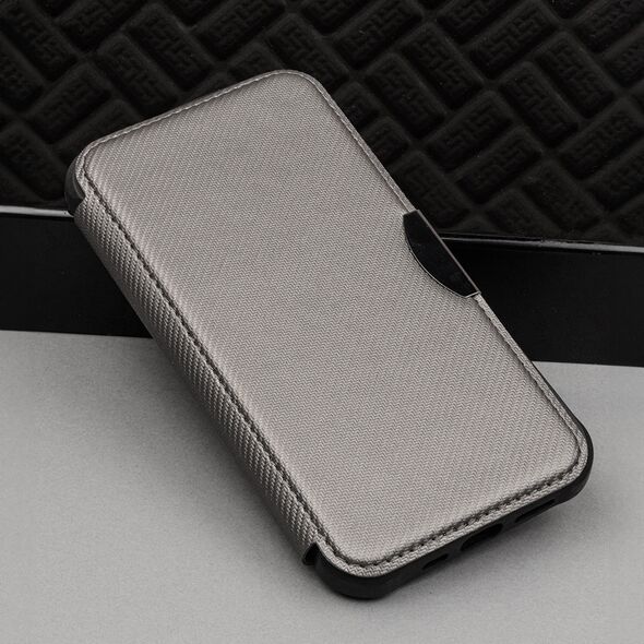 Smart Carbon case for Samsung Galaxy A35 5G silver 5907457760141