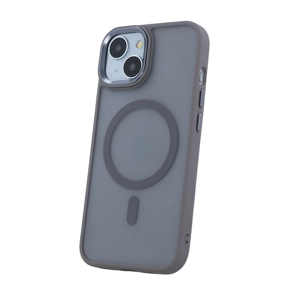 Frozen Mag case for iPhone 15 6,1&quot; grey 5907457763746