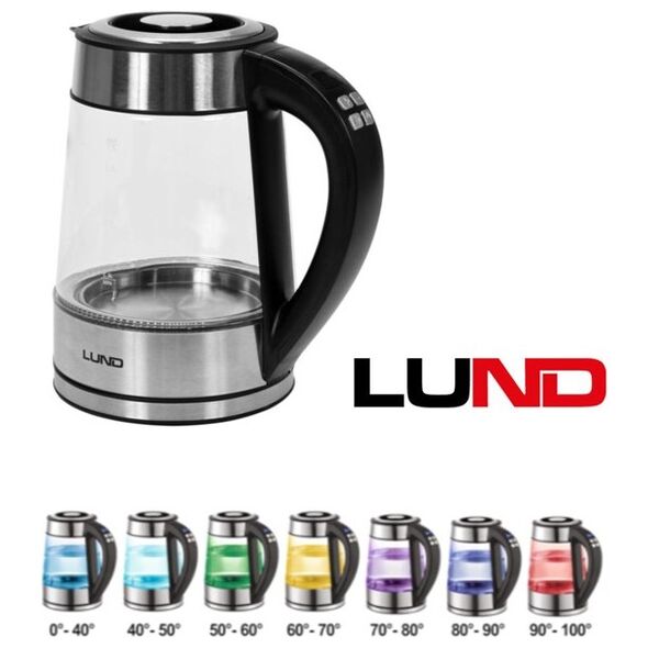 LUND ΒΡΑΣΤΗΡΑΣ 2000W 1,7Lt ΜΕ ΘΕΡΜΟΣΤΑΤΗ 68173 LUND 28068173 ΤΕΜΑΧΙΟ εως 12 άτοκες δόσεις