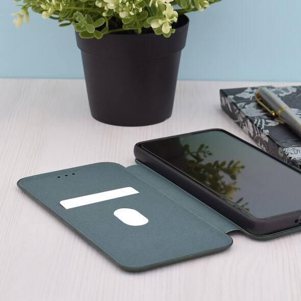 Techsuit Husa pentru Oppo Reno11 - Techsuit Safe Wallet Plus - Green 5949419091788 έως 12 άτοκες Δόσεις