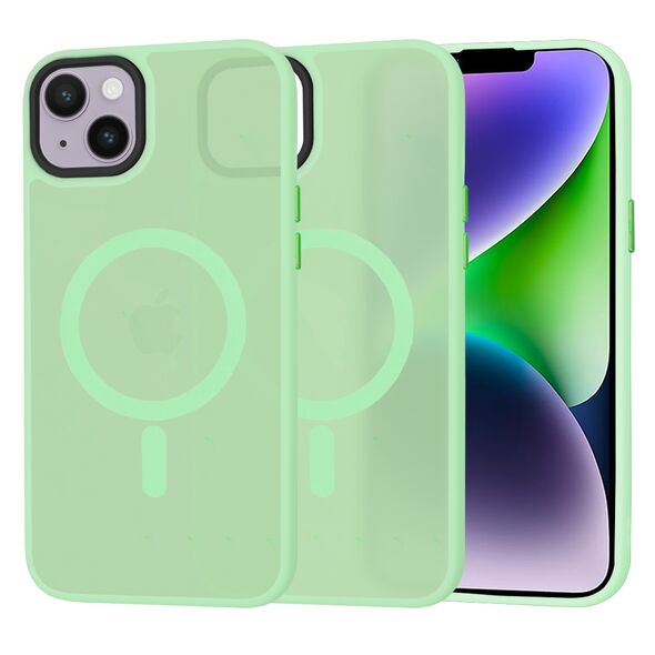 Techsuit Case for iPhone 14 Plus - Techsuit HaloFrost MagSafe Series - Light Green 5949419148048 έως 12 άτοκες Δόσεις