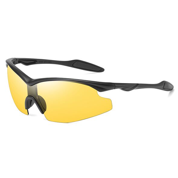 Techsuit Ochelari pentru Ciclism - Techsuit (1806) - Black / Yellow 5949419154940 έως 12 άτοκες Δόσεις