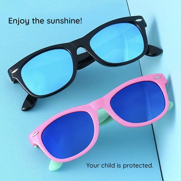 Techsuit Kids Sunglasses with UV Protection - Techsuit (D802) - Red / White / Mercury 5949419153097 έως 12 άτοκες Δόσεις