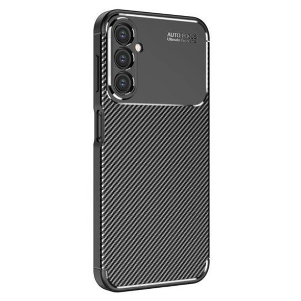 Techsuit Case for Samsung Galaxy A15 4G / A15 5G - Techsuit CarbonFiber - Black 5949419161467 έως 12 άτοκες Δόσεις