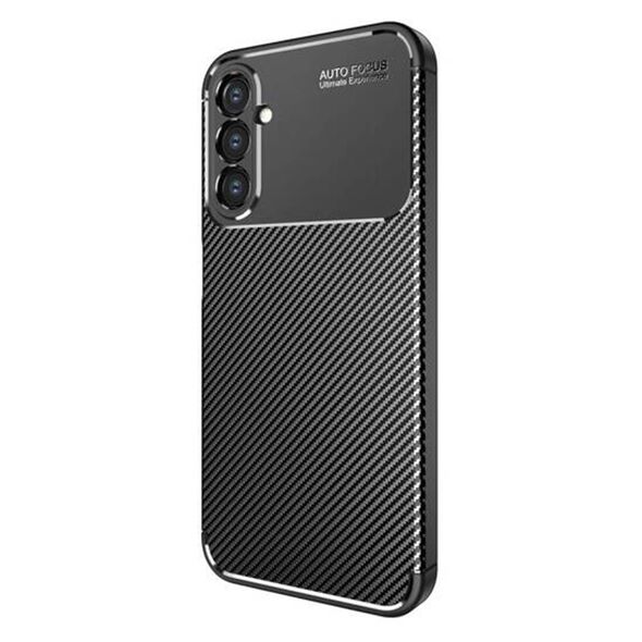 Techsuit Case for Samsung Galaxy A15 4G / A15 5G - Techsuit CarbonFiber - Black 5949419161467 έως 12 άτοκες Δόσεις