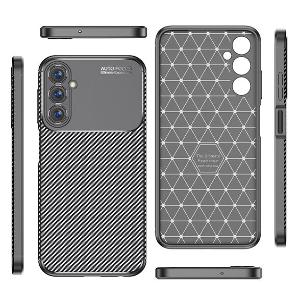 Techsuit Case for Samsung Galaxy A05s - Techsuit CarbonFiber - Black 5949419161474 έως 12 άτοκες Δόσεις