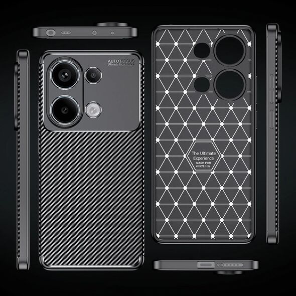 Techsuit Case for Xiaomi Redmi Note 13 Pro 4G / Poco M6 Pro 4G - Techsuit CarbonFiber - Black 5949419161238 έως 12 άτοκες Δόσεις