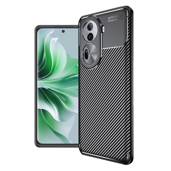 Techsuit Case for Oppo Reno11 Pro - Techsuit CarbonFiber - Black 5949419161269 έως 12 άτοκες Δόσεις