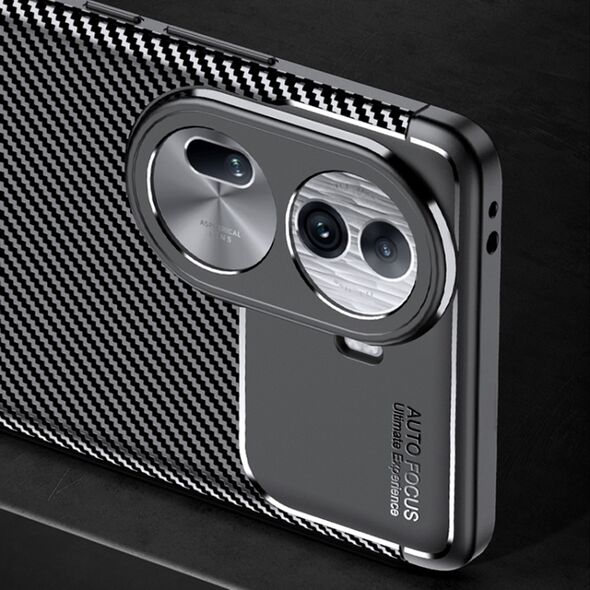 Techsuit Case for Oppo Reno11 Pro - Techsuit CarbonFiber - Black 5949419161269 έως 12 άτοκες Δόσεις