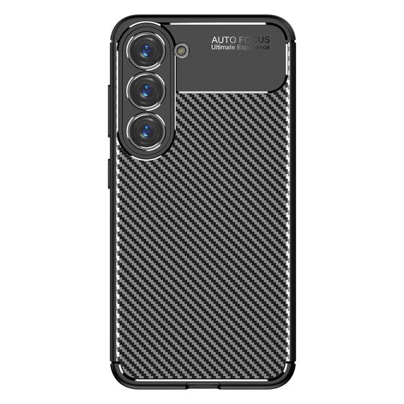 Techsuit Case for Samsung Galaxy S23 - Techsuit CarbonFiber - Black 5949419161566 έως 12 άτοκες Δόσεις