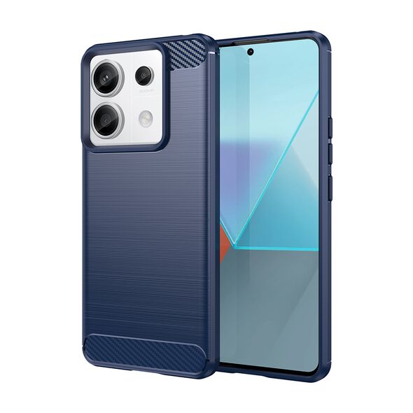 Techsuit Husa pentru Xiaomi Redmi Note 13 Pro 5G - Techsuit Carbon Silicone - Blue 5949419164024 έως 12 άτοκες Δόσεις