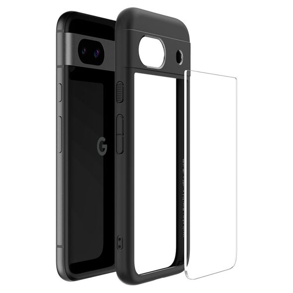 Spigen Case for Google Pixel 8a - Spigen Ultra Hybrid - Matte Black 8809971221481 έως 12 άτοκες Δόσεις