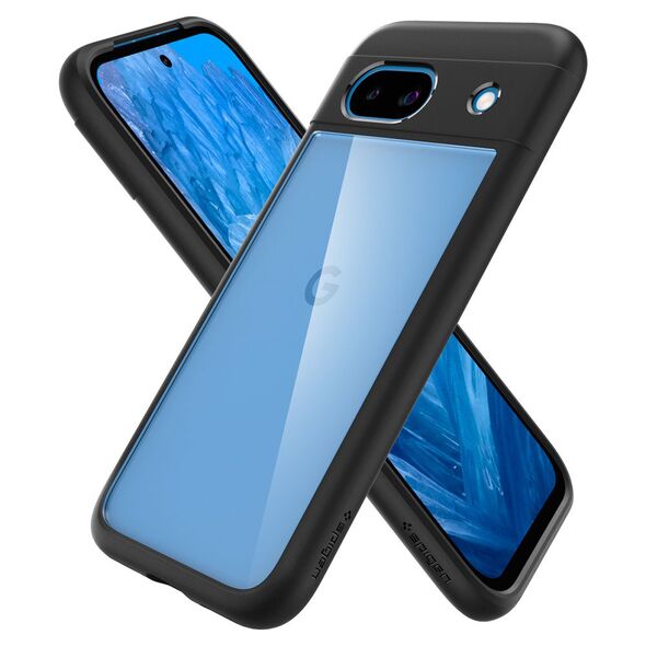 Spigen Case for Google Pixel 8a - Spigen Ultra Hybrid - Matte Black 8809971221481 έως 12 άτοκες Δόσεις