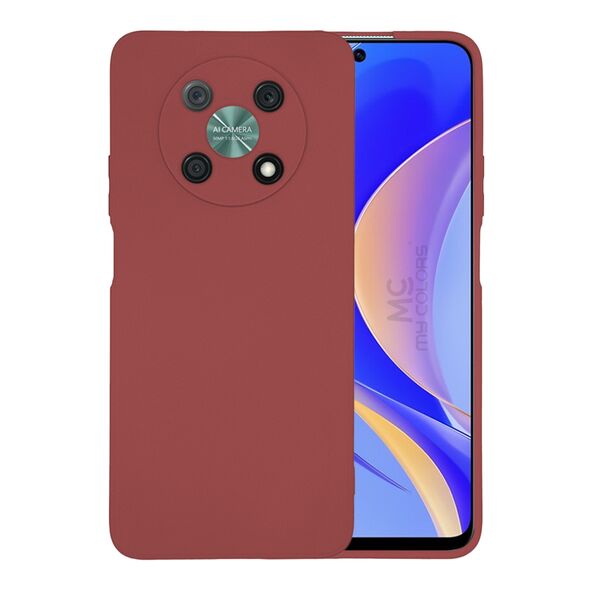 Θήκη Σιλικόνης My Colors Sonique Huawei Nova Y90 Μπορντό Ανοιχτό - Sonique - Μπορντό Ανοιχτό - Nova Y90