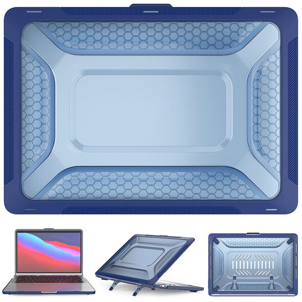 Θήκη για MacBook Sonique Icy Guardian με Βάση Στήριξης Apple MacBook Pro 13&quot; 2018/2020/2022 Μπλέ - Sonique - Μπλέ - Apple MacBook Pro 13&quot; 2018/2020/2022 - Icy Guardian Sonique