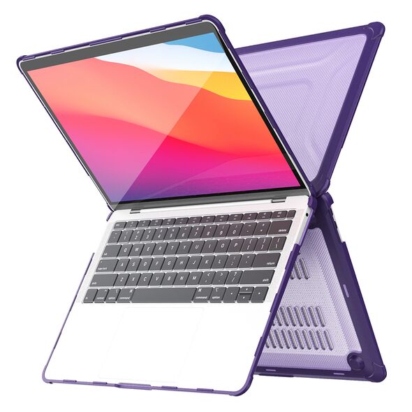 Θήκη για MacBook Sonique Icy με Βάση Στήριξης Apple MacBook Pro 13&quot; 2018/2020/2022 Μωβ - Sonique - Μωβ - Apple MacBook Pro 13&quot; 2018/2020/2022 - Icy Sonique