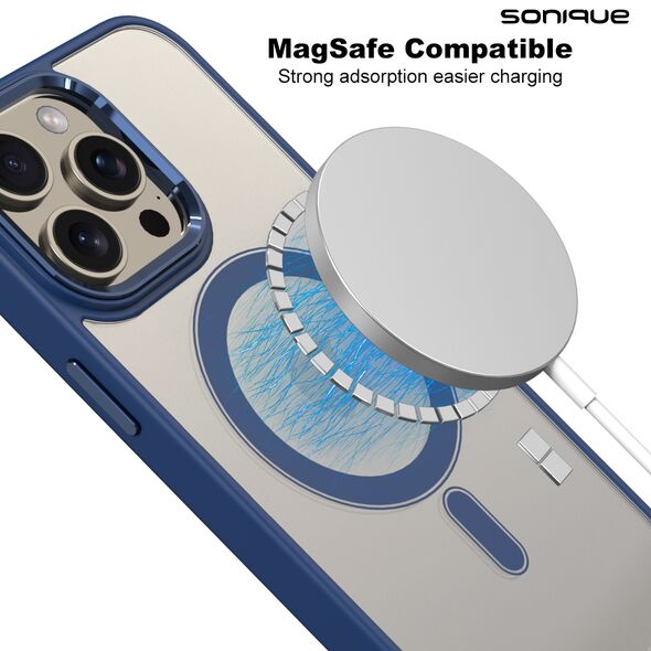 Θήκη Magnetic MagMetal Sonique Apple iPhone 15 Plus Μπλέ - Sonique - Μπλέ - iPhone 15 Plus