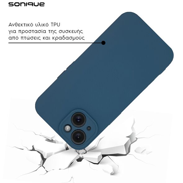 Θήκη Σιλικόνης My Colors Sonique Xiaomi Redmi Note 13 4G Μπλε Σκούρο - Sonique - Μπλε Σκούρο - Redmi Note 13 4G