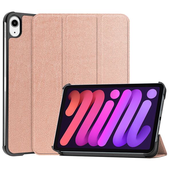 Θήκη Tablet Smartcase Slim Sonique για Apple iPad mini 6th Gen 2021 8.3&quot; Ροζ Χρυσό - Sonique - Ροζ Χρυσό - iPad mini 6th Gen 2021 8.3&quot; - Βιβλίο