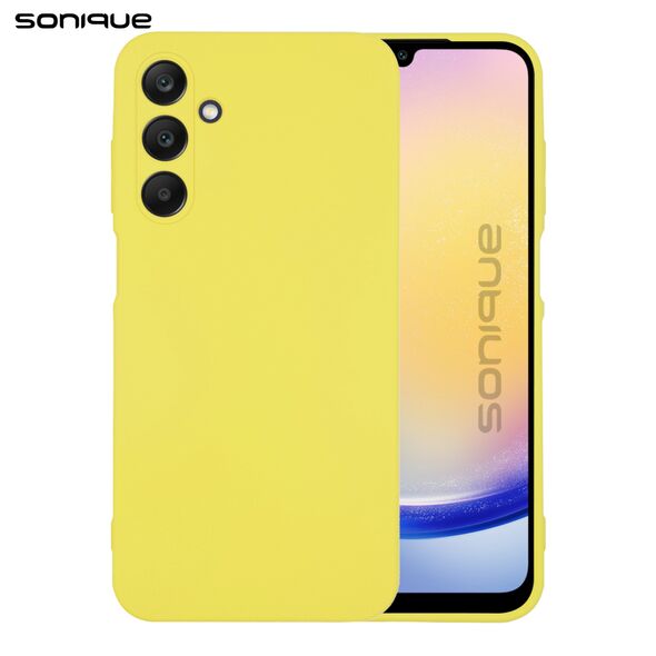 Θήκη Σιλικόνης My Colors Sonique Samsung Galaxy A25 5G Κίτρινο - Sonique - Κίτρινο - Galaxy A25 5G