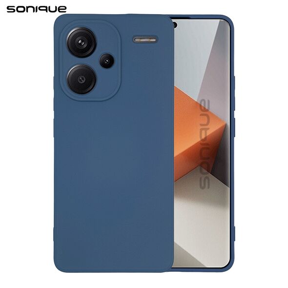 Θήκη Σιλικόνης My Colors Sonique Xiaomi Redmi Note 13 Pro Plus 5G Μπλε Σκούρο - Sonique - Μπλε Σκούρο - Redmi Note 13 Pro Plus 5G