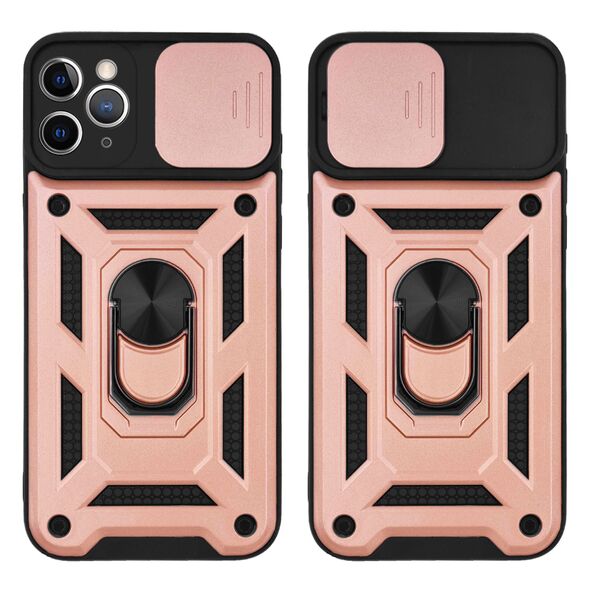 Θήκη Ring Armor CamPro Sonique για Apple iPhone 11 Pro Max Ροζ Χρυσό - Sonique - Ροζ Χρυσό - iPhone 11 Pro Max