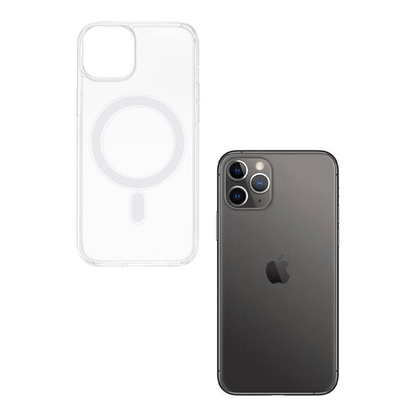 Θήκη Magnetic MagCase Sonique Apple iPhone 11 Pro Διάφανο - Sonique - Διάφανο - iPhone 11 Pro