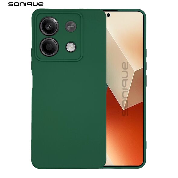 Θήκη Σιλικόνης My Colors Sonique Xiaomi Redmi Note 13 5G Πράσινο Σκούρο - Sonique - Πράσινο Σκούρο - Redmi Note 13 5G