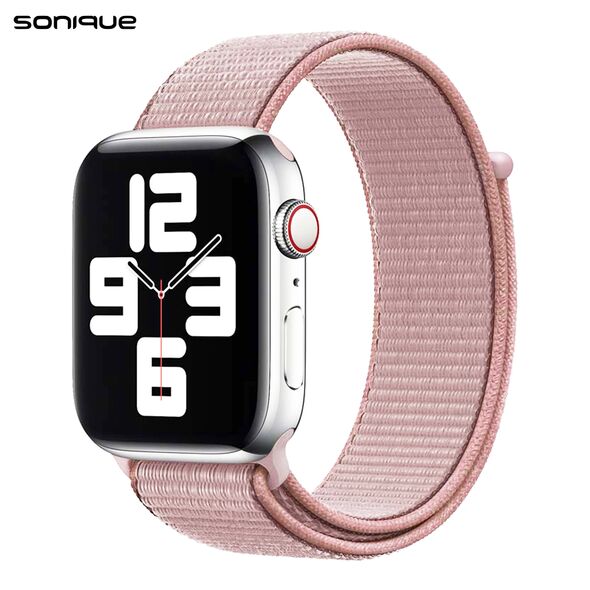 Λουράκι Official Nylon Band Sonique για Apple Watch (42/44/45/49MM) Ροζ Χρυσό - Sonique - Ροζ Χρυσό