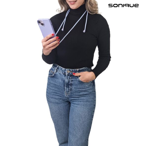 Θήκη Σιλικόνης με Κορδόνι CarryHang Sonique Xiaomi Redmi Note 13 5G Λιλά - Sonique - Λιλά - Redmi Note 13 5G