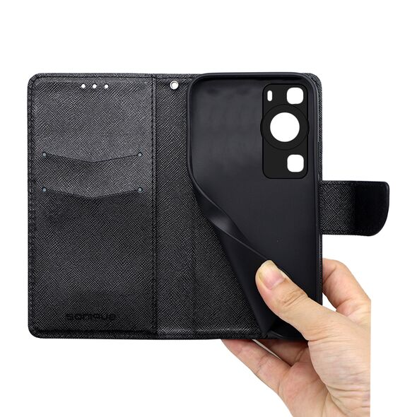 Θήκη Πορτοφόλι Sonique Trend Wallet Huawei P60 Pro Μαύρο - Sonique - Μαύρο - P60 Pro - Θήκη Πορτοφόλι