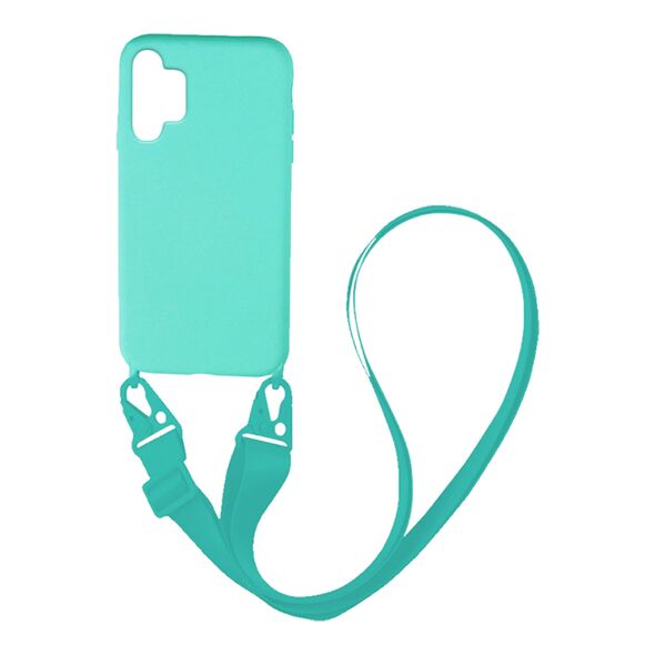 Θήκη Σιλικόνης με Strap CarryHang Sonique Samsung Galaxy A13 4G Γαλάζιο - Sonique - Γαλάζιο - Galaxy A13 4G