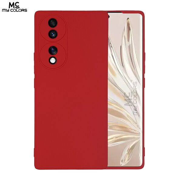 Θήκη Σιλικόνης My Colors Sonique Honor 70 5G Κόκκινο - Sonique - Κόκκινο - Honor 70 5G - Θήκες Πλάτης