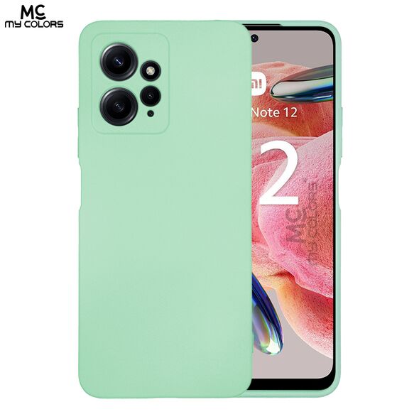 Θήκη Σιλικόνης My Colors Sonique Xiaomi Redmi Note 12 4G Βεραμάν - Sonique - Βεραμάν - Redmi Note 12 4G