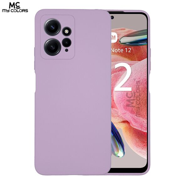 Θήκη Σιλικόνης My Colors Sonique Xiaomi Redmi Note 12 4G Βιολετί - Sonique - Βιολετί - Redmi Note 12 4G