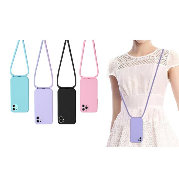 Θήκη Σιλικόνης με Κορδόνι CarryHang Sonique Xiaomi Poco X3 NFC / Poco X3 Pro Φουξ - Sonique - Φουξ - Poco X3 NFC, Poco X3 Pro